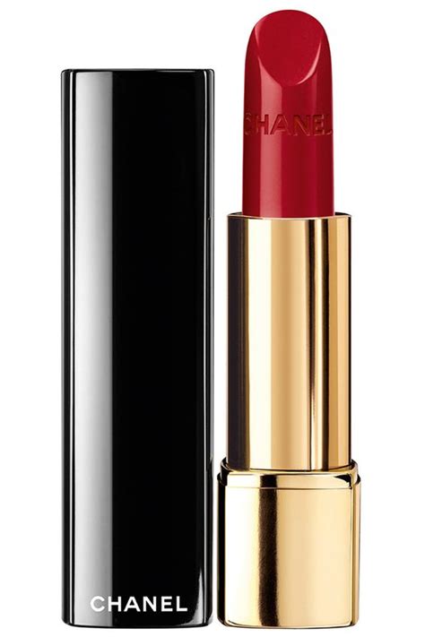 ever red chanel lipstick|classic Chanel red lipstick.